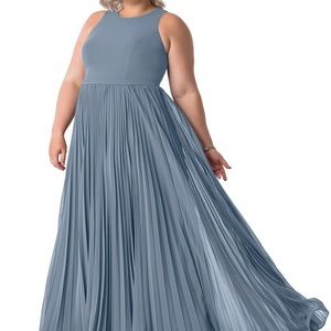 Azazie twilight bridesmaid dress